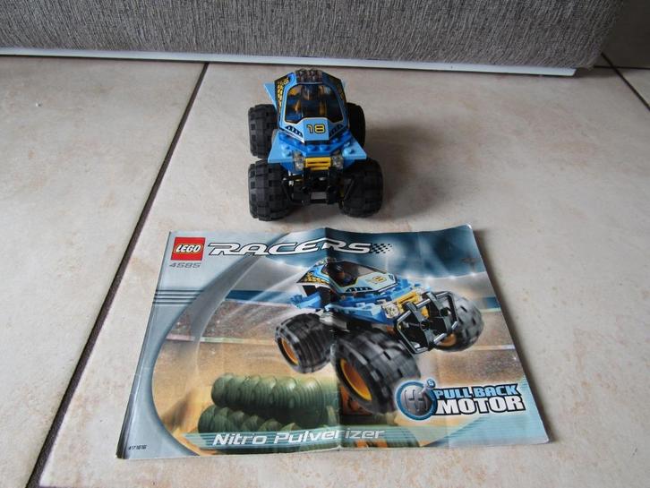 Lego Racers 4585, Kinderen en Baby's, Speelgoed | Duplo en Lego, Zo goed als nieuw, Lego, Complete set, Ophalen of Verzenden