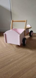 Leuk houten bakfietsje, Kinderen en Baby's, Speelgoed | Buiten | Voertuigen en Loopfietsen, Ophalen of Verzenden, Zo goed als nieuw
