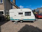 Chateau nette staat 1998voortent,erker en luifel, Caravans en Kamperen, Caravans, Dwars-stapelbed, Bedrijf, 750 - 1000 kg, Tot en met 4
