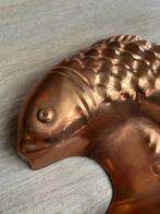 Koperen cakevorm vis nieuw wanddecoratie, Ophalen of Verzenden, Nieuw