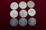 9 zilveren guldens Juliana, Postzegels en Munten, Munten | Nederland, 1 gulden, Koningin Juliana, Zilver, Ophalen of Verzenden