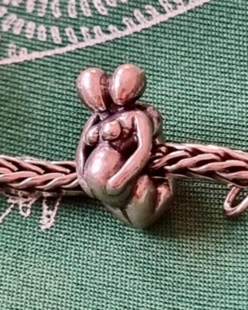 Trollbeads Verwachting / zwangerschap TAGBE-50012, Sieraden, Tassen en Uiterlijk, Bedels, Zo goed als nieuw, Trollbeads, Zilver