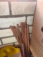 10x koperen waterleiding + soldeer stukken, Doe-het-zelf en Verbouw, Metalen, Ophalen of Verzenden, Nieuw, Koper of Messing
