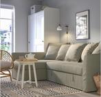 Hoekbank met opbergruimte en slaapfunctie, Ophalen of Verzenden, Zo goed als nieuw, Stof