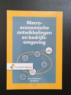 Macro-economische ontwikkelingen en bedrijfsomgeving, Zo goed als nieuw, HBO, Ophalen of Verzenden, Wim Hullemans, Ad Marijs
