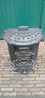 Antieke Kolenkachel - Sfeervolle Warmte, Huis en Inrichting, Ophalen, Gebruikt, Vrijstaand, Hout