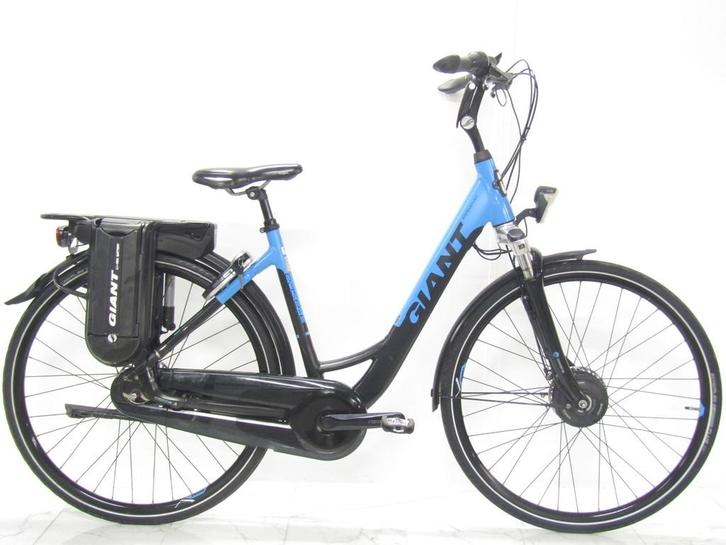 Giant Ease-e blauw dames 50cm 28inch, Fietsen en Brommers, Elektrische fietsen, Gebruikt, Giant, 47 tot 51 cm