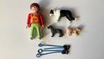 Playmobil 5380 honden uitlaatster uitlater border collie, Ophalen, Gebruikt, Los playmobil