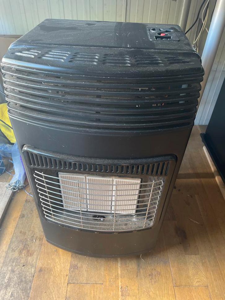 WINDFIRE TURBO INFRAROOD GASKACHEL 4,2 KW + VENTILATOR, Huis en Inrichting, Kachels, Gebruikt, Vrijstaand, Gaskachel, Gas, Ophalen