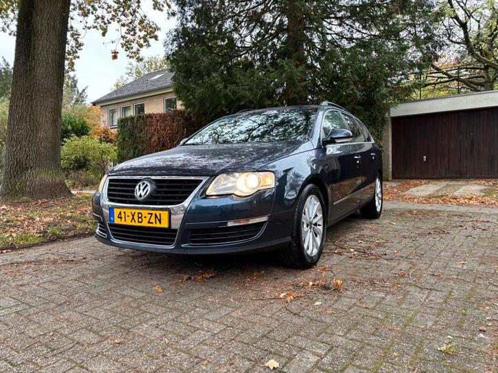 Volkswagen Passat 2.0 FSI Variant 2007 Grijs, nette auto!, Auto's, Volkswagen, Bedrijf, Passat, ABS, Airbags, Airconditioning