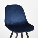 Showroom uitverkoop eettafelstoel Capri label 51, Blauw, Nieuw, Ophalen of Verzenden, Metaal