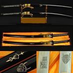 2 Scherpe samurai zwaarden - katana - sabel  - mes - dolk, Ophalen of Verzenden, Overige soorten, Azië, Zwaard of Sabel