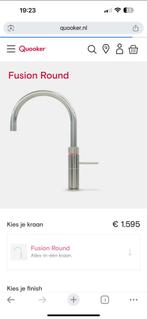 Quooker Fusion Round Kraan + combi b boiler - Nieuw in doos!, Ophalen, Overige kleuren, Overige typen, Nieuw