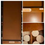 Homas kwaliteit wedstrijd sjoelbak S-25 30 sjoelschijven 2 M, Hobby en Vrije tijd, Gezelschapsspellen | Overige, Ophalen, Zo goed als nieuw