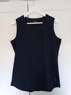 Bo Viva marine blauw topje met zilveren steentjes maat 44., Kleding | Dames, Tops, Blauw, Maat 42/44 (L), Zo goed als nieuw, Zonder mouw