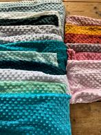 Minky dot stof, Ophalen, 120 cm of meer, Zo goed als nieuw, Katoen