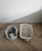 Grijze Bumba stoel en Oud model Stokke new born set, Kinderen en Baby's, Ophalen, Zo goed als nieuw, Overige typen