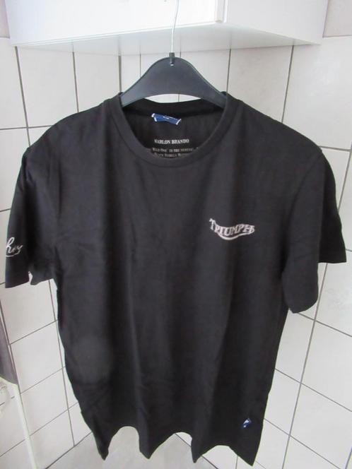 Origineel T-shirt Triumph Motorcycles B.R.M.C. ZGAN! Maat L., Kleding | Heren, T-shirts, Zo goed als nieuw, Maat 52/54 (L), Zwart