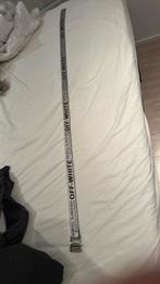 Wit grijze off white riem, Kleding | Heren, Riemen en Ceinturen, Ophalen of Verzenden, Zo goed als nieuw, Wit, 115 cm of meer