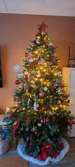 Complete Kunstkerstboom 2m + Versiering en Lichtjes, Diversen, Kerst, Ophalen, Nieuw