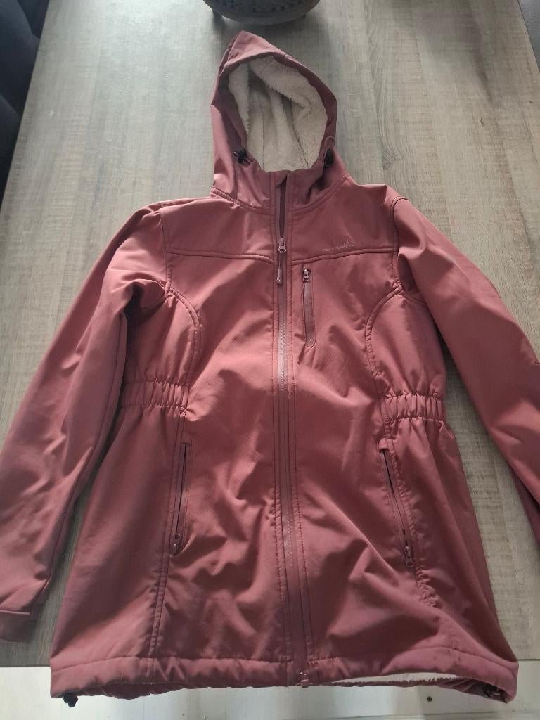 Regenjas 164, Kinderen en Baby's, Kinderkleding | Maat 164, Ophalen of Verzenden, Zo goed als nieuw, Meisje, Jas