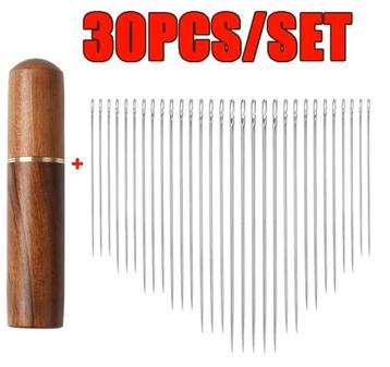 naainaalden set 30 stuks met open ogen - nieuw / ongebruikt beschikbaar voor biedingen