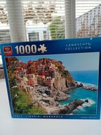 Puzzel 1000 stukjes - Cinque Terre, Italië, Ophalen of Verzenden, 500 t/m 1500 stukjes, Zo goed als nieuw, Legpuzzel