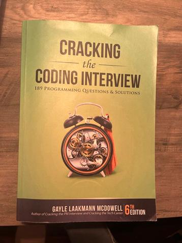 Cracking the Coding Interview - Gayle Laakmann McDowell beschikbaar voor biedingen