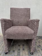 Eetkamerstoelen met zwenkwiel 6 stuks. Direct af te halen!, Ophalen of Verzenden, Gebruikt, Minder dan 75 cm, Minder dan 50 cm