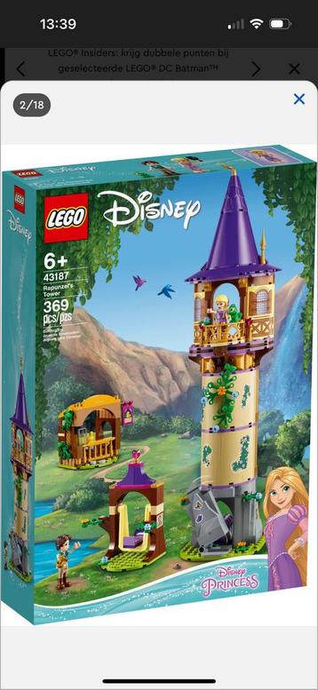 Rapunzel Lego Set beschikbaar voor biedingen