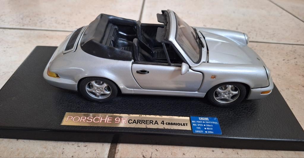 Porsche 911 Carrera 4 Cabriolet Modelauto, Ophalen of Verzenden, Gebruikt, Auto, Anson