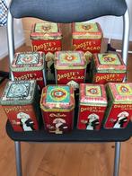 9 Droste blikken verschillende maten en opdrukken, Ophalen of Verzenden, Zo goed als nieuw, Overige, Droste