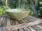 Prachtige handgemaakte keramieken fruitschaal, Huis en Inrichting, Woonaccessoires | Schalen en Manden, Gebruikt, Porselein of Keramiek
