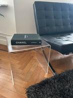 Stijlvol Plexiglas Tafeltje, Huis en Inrichting, Tafels | Bijzettafels, Minder dan 45 cm, Gebruikt, Vierkant, Ophalen of Verzenden