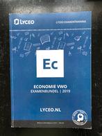 Lyceo examenbundel VWO economie, Ophalen of Verzenden, Zo goed als nieuw, VWO, Economie