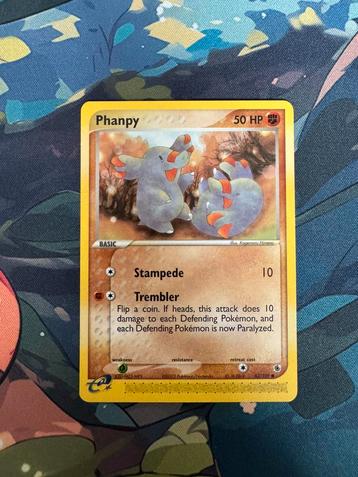 Pokémon kaart Phanpy #62 Ruby & Sapphire beschikbaar voor biedingen