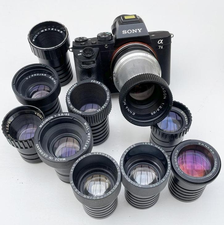 Enlarger- (Vergroter-) & Projectie lenzen (zie foto's), Verzamelen, Fotografica en Filmapparatuur, Lens of Lenzen, Ophalen of Verzenden