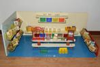 Antieke Okwa speelgoed supermarkt winkel + producten, Antiek en Kunst, Antiek | Speelgoed, Ophalen of Verzenden