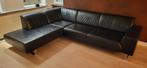 Leren hoekbank, Ophalen, Zo goed als nieuw, Leer