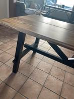 Skogsta ikea tafel, Zo goed als nieuw, 150 tot 200 cm, Vier personen, Rechthoekig