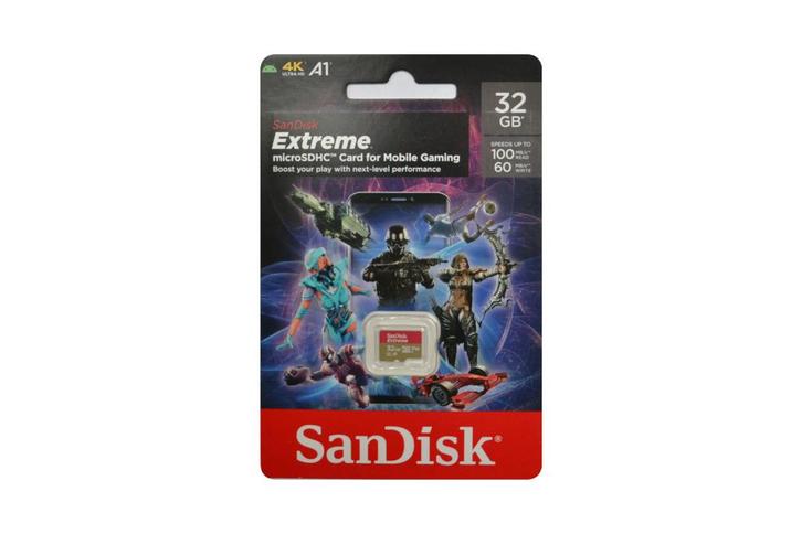 Sandisk Extreme 32GB microSDHC geheugenkaart, Audio, Tv en Foto, Fotografie | Geheugenkaarten, Nieuw, MicroSDHC, 32 GB, Fotocamera