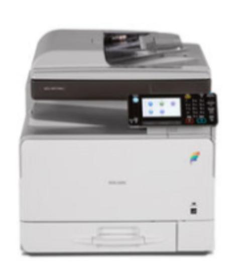Ricoh MPC305 A4 kleuren multfiunctional laserprinter zgan, Computers en Software, Printers, Zo goed als nieuw, Printer, Laserprinter