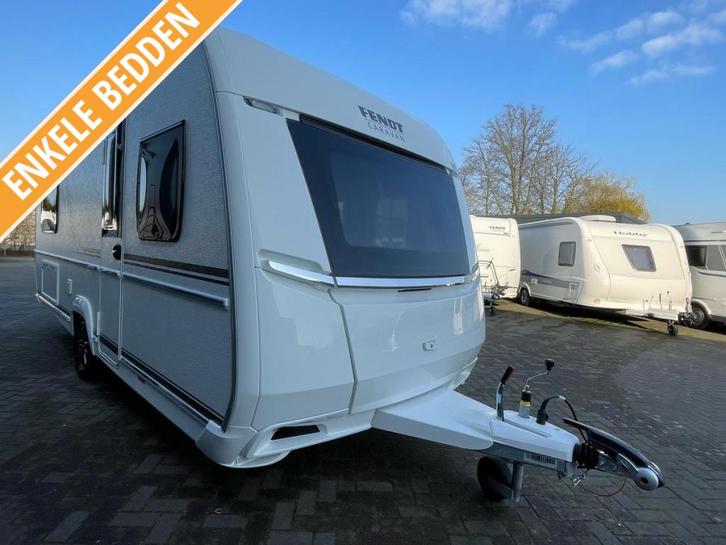 Fendt Apero 495 SG, Caravans en Kamperen, Caravans, Bedrijf, tot en met 4, Standaardzit, Fendt, 2 aparte bedden, Overige typen