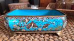 Antieke bronzen Cloisonné Jardinière - 25,5 cm, Ophalen of Verzenden