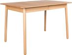 Zuiver Glimps uitschuifbare Eettafel 120/162x80 cm Naturel, Huis en Inrichting, Tafels | Eettafels, Ophalen, 50 tot 100 cm, 50 tot 100 cm