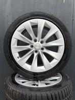 #39 SET TESLA MODEL S VELGEN + WINTERBANDEN 245/45/19, Auto-onderdelen, Banden en Velgen, 19 inch, Banden en Velgen, Personenwagen