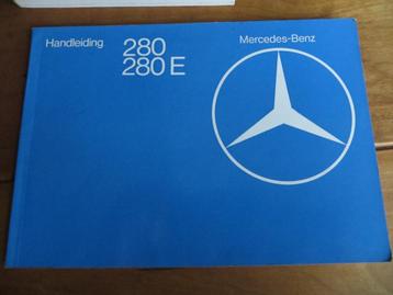 Instructieboek Mercedes-Benz 280, 280 E W123 1976 zeer mooi! beschikbaar voor biedingen