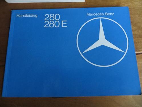 Instructieboek Mercedes-Benz 280, 280 E W123 1976 zeer mooi!, Auto diversen, Handleidingen en Instructieboekjes, Ophalen of Verzenden