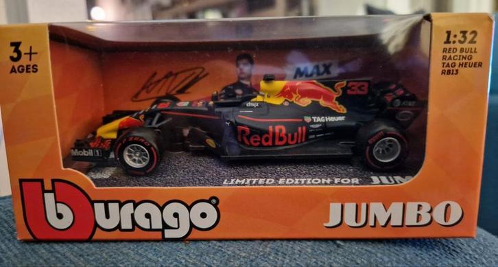 Burago Red Bull Racing RB13 Max Verstappen 1:32, Hobby en Vrije tijd, Modelauto's | 1:18, Nieuw, Auto, Bburago, Ophalen of Verzenden
