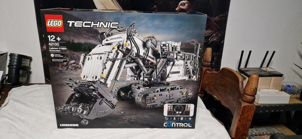 Technic 42100 Liebherr R9800 Excavator, Kinderen en Baby's, Speelgoed | Duplo en Lego, Ophalen, Nieuw